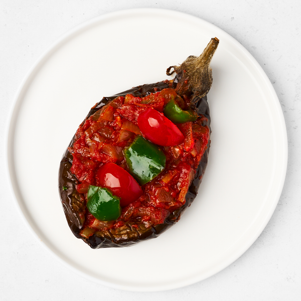 Vegan Stuffed Eggplant